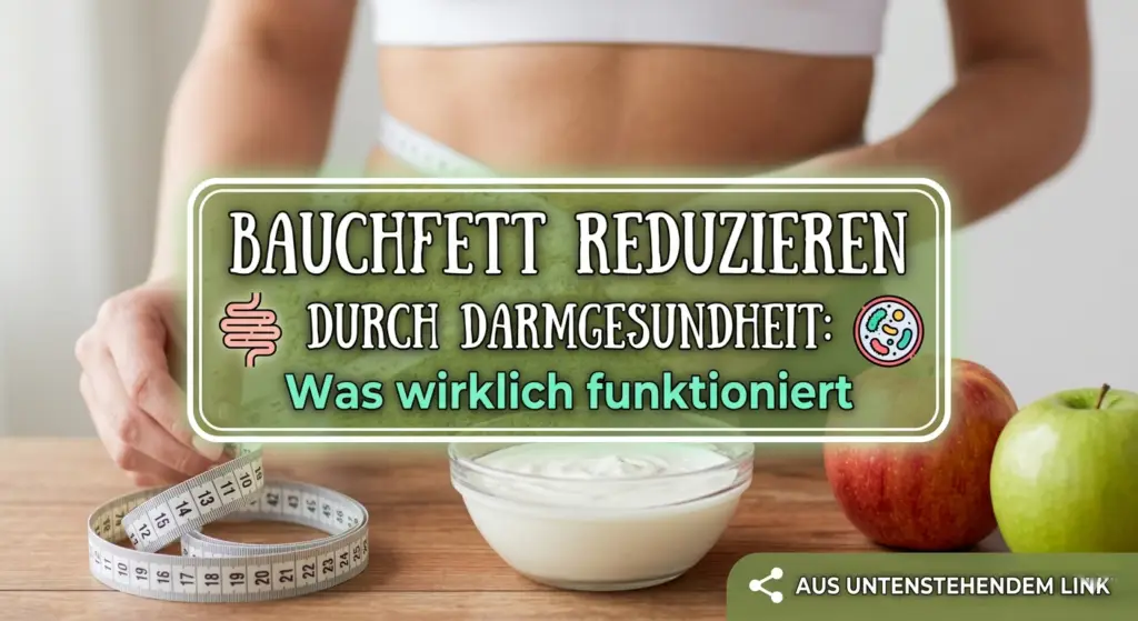 Bauchfett reduzieren durch Darmgesundheit: Was wirklich funktioniert