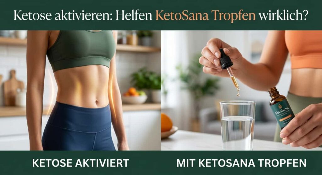 Ketose aktivieren: Helfen KetoSana Tropfen wirklich?