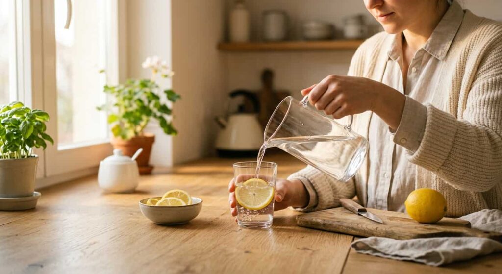 Morgendliche Routine zur Unterstützung eines gesunden Darmflora-Aufbaus
