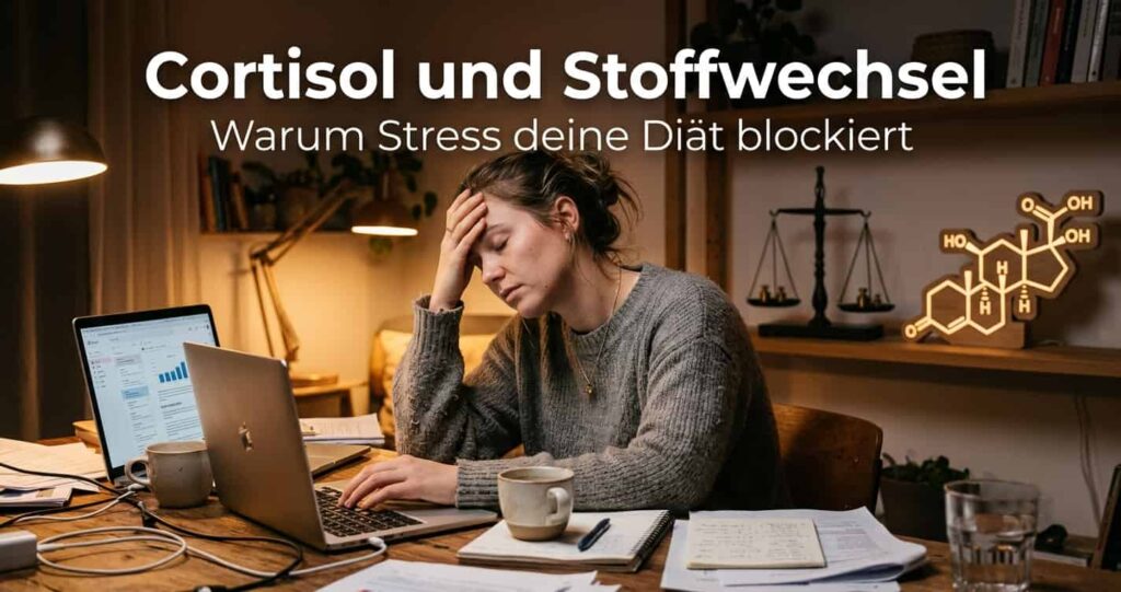 Cortisol und Stoffwechsel – warum chronischer Stress die Diät blockiert, Feature-Bild