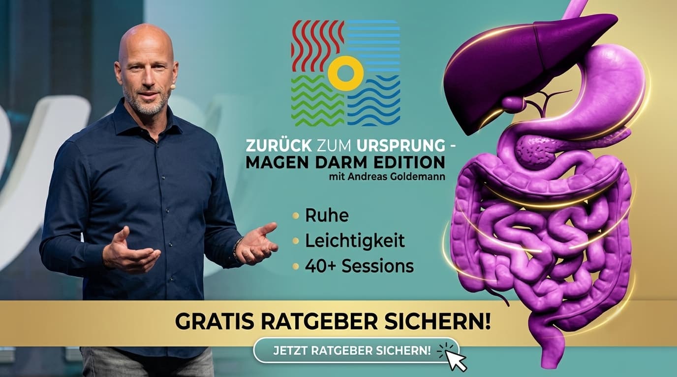 Andreas Goldemann - Zurück zum Ursprung Magen-Darm-Edition - Ruhe, Leichtigkeit und 40+ Transformationssessions zur Stärkung der Verdauung und Regulierung des Stoffwechsels