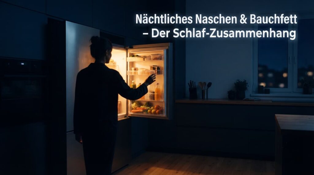 Nächtliches Naschen und Bauchfett – der Zusammenhang mit schlechtem Schlaf, Feature-Bild