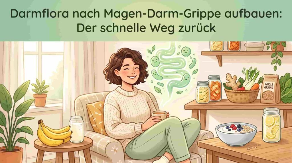 Darmflora nach Magen-Darm-Grippe aufbauen – Feature-Bild