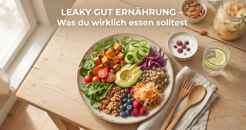 Feature-Bild Leaky Gut Ernährung – Was du bei durchlässigem Darm essen solltest