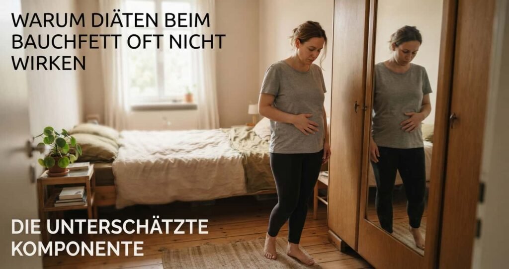 Warum Diäten beim Bauchfett oft nicht wirken