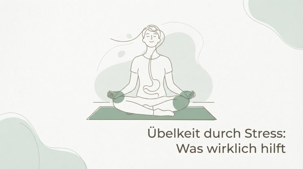 Übelkeit durch Stress: Was wirklich hilft