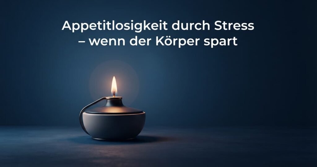 Appetitlosigkeit durch Stress – wenn der Körper spart